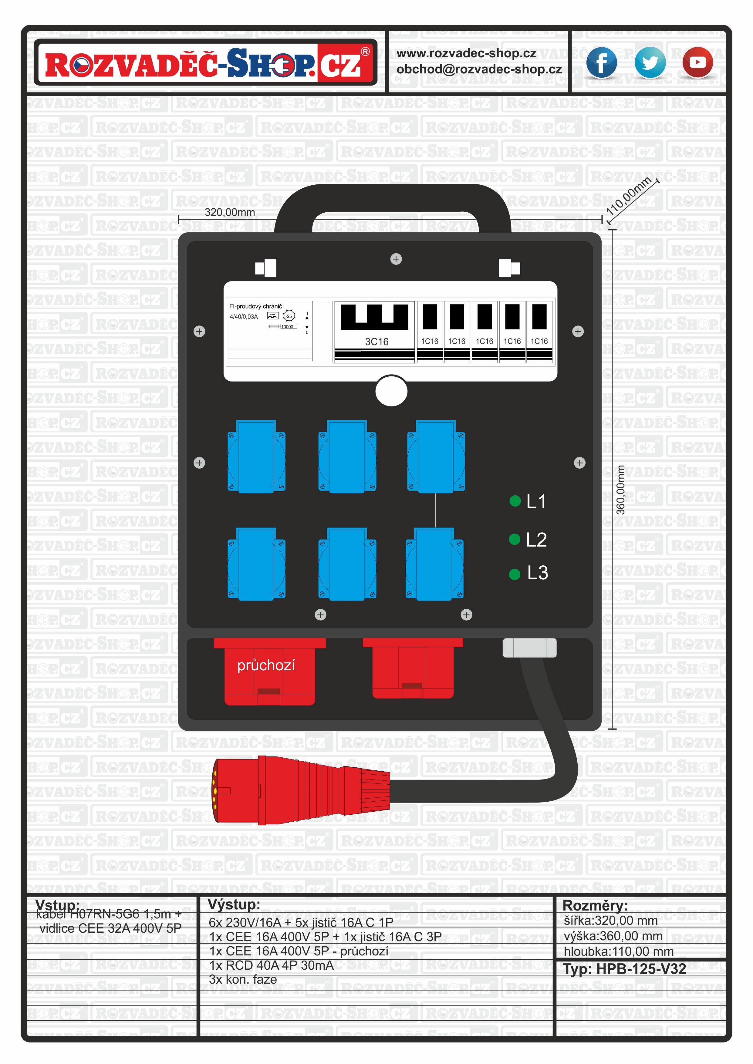 HPB-125-V32 F